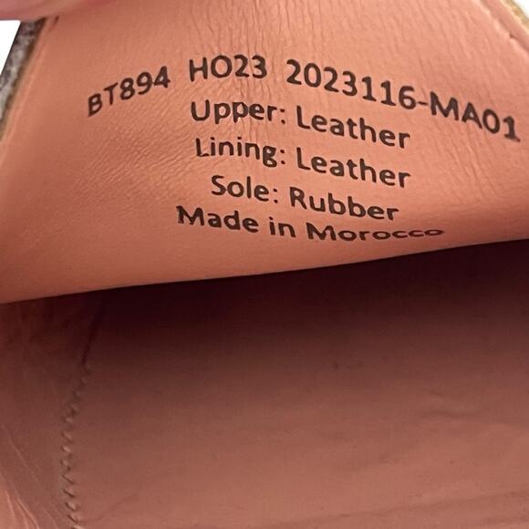 J Crew Silver Patent Leather Loafers Womens 8.5 Slip On Holiday Preppy Academia - Picture 9 of 10